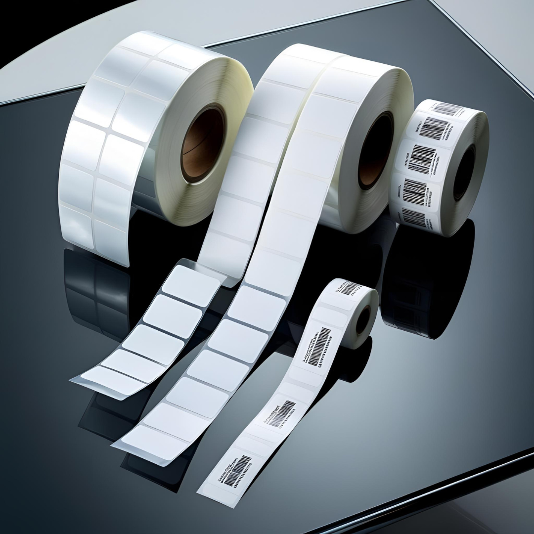 Label applied on a package